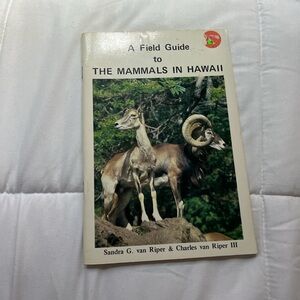 A Field Guide to the Mammals in Hawaii Book